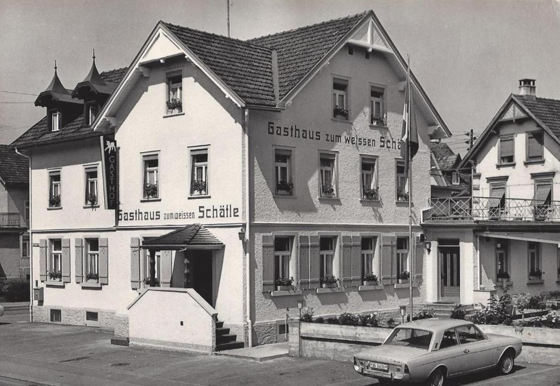 Gast Haus Weisses Schaefli Arbon Bagian luar foto